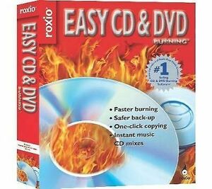 国内発送☆新品即決！Roxio Easy CD & DVD Burning 別途日本語製品ガイド付き ロキシオ
