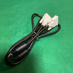 【送料込】パソコン　DVI モニターケーブル 1.8M 中古