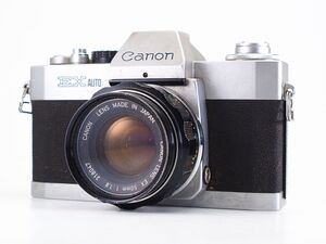 ★訳あり実用品★ キヤノン CANON EX AUTO QL ボディ EX 50mm F1.8 レンズセット ★シャッター全速変化OK! #S1326