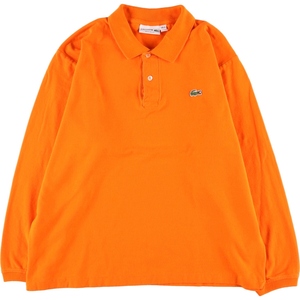 古着 ラコステ LACOSTE REGULAR FIT 長袖 ポロシャツ メンズXL相当 /eaa469120