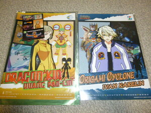 折紙サイクロン/イワン・カレリン、ドラゴンキッド/ホァン・パオリン　一番くじV TIGER＆BUNNY　マンスリーシート