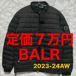 ダウンジャケット BALR. ボーラー ダウンジャケット ブラック サイズS 防寒 軽量 ロゴ