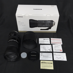 TAMRON SP 150-600mm F/5-6.3 Di VC USD G2 カメラレンズ Fマウント オートフォーカス