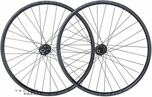 チューブレス MTB自転車ホイールセット26/27.5/29インチ、アルミニウム合金シールベアリングハブQR 9mm 32ホールディスクブレーキ