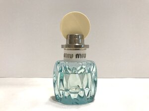 ■【YS-1】 香水 ■ ミュウミュウ miu miu ■ ロー ブルー オードパルファム EDP 30ml SP 残量80％ 【同梱可能商品】■D