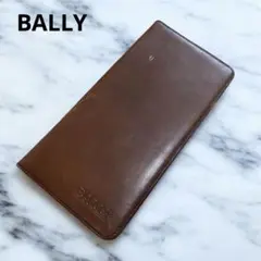 BALLY 長財布　バリー　ブラウン