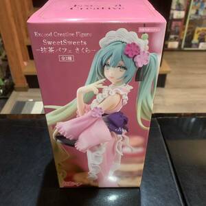 未開封品 Exc∞d Creative Figure SweetSweets 初音ミク 抹茶パフェ さくら フィギュア