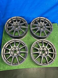 【個人宅配送可】MSW MSW85 アルミホイール ４本セット 16インチ 6.5J 5H +30 PCD112 Φ約57mm マット AUDI VW センターキャップ欠品