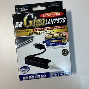 ELECOM(Logitec) LANアダプタ 【LAN-GTJU3】