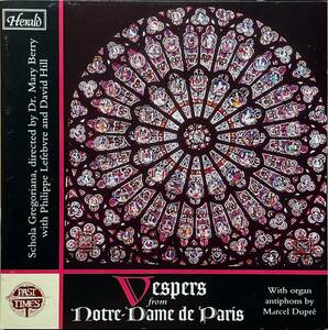 (C25Z)☆グレゴリオ聖歌集/Vespers from Notre-Dame de Paris with Organ Antiphons / マルセル・デュプレ☆