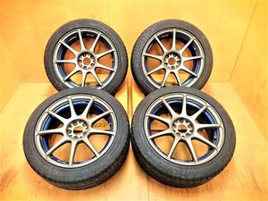 『送料無料』ウエッツスポーツ SA07 POTENZE 2020年 225/45R17 4本セット 17×7.5J 100×5 ET45 インプレッサ プリウス レガシィ 86 など