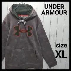 【UNDER ARMOUR】 Big Logo Hoodie　E34