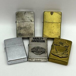 1円～/ZIPPO/ジッポー/HARLEY-DAVIDSON/ダイアナゴルライン/etc.../5点セット/まとめ/ライター/煙草/喫煙具/コレクション/ジャンク/W040