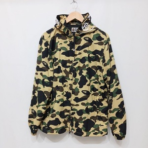 A BATHING APE 1ST CAMO 2ND FULL ZIP HOODIE アベイシングエイプ ナイロンジャケットサルカモ フーディ 001LJG301001X