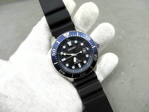 SEIKO プロスペックス SOLAR DAVER’S 200ｍ ダイバーソーラー クォーツ V157-0BT0 約104ｇ 稼働現状品 売り切り