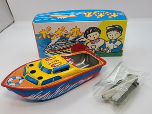 ポンポン丸　船　レトロ ブリキ フィギュア おもちゃ ビンテージ