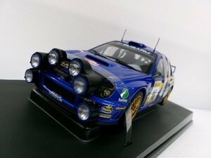 オートアート 1/18 スバル インプレッサ WRC #10 モンテカルロラリー 2002 ナイトレース Ver. T.マキネン (1224-733)