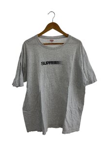 Supreme◆23SS/Motion Logo Tee/Tシャツ/XL/コットン/GRY//