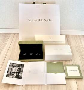 【新品】Van Cleef & Arpels ヴァンクリーフ&アーペル ヴィンテージ アルハンブラ ブレスレット オニキス ホワイトゴールド セミオーダー品