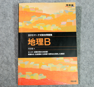 ☆2015マーク式総合問題集 地理B 河合出版です！