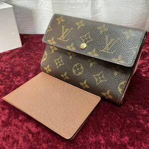 LV ルイヴィトン モノグラム ウォレット 長財布 付属ケース付き