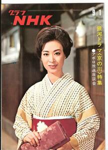 三田佳子特集　◎「グラフ　NHK」昭和45年