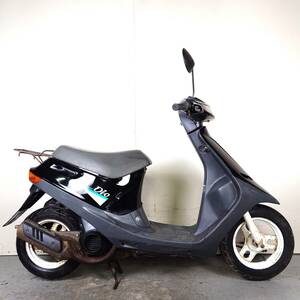 【HONDA DIO AF18】初爆OK レストアベース タンク錆 低走行? 鍵/書類付 旧車 原付 希少(AF 25 27 28 34 35 ZXJOG【埼玉/熊谷】Q735