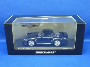 ⑥ミニチャンプス 1/43 ポルシェ 959 1987 Black(MINICHAMPS, PMA, Porsche)