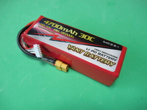  ▲ VANTBattery リポ5セル 18,5V 4700ｍAh 30C 70クラス飛行機、 LiPoバッテリー 新品未使用 ラジコン,飛行機、RCカー