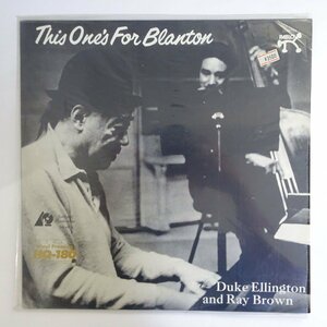 14034610;【美品/US盤/Analogue Productions復刻/高音質180g重量盤/限定シリアル】Duke Ellington - Ray Brown / This One