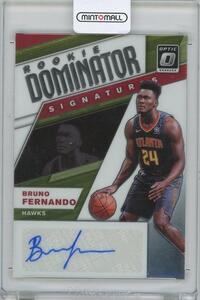 【BRUNO FERNANDO(Atlanta Hawks)】2019-20 DONRUSS Optic Rookie Dominators Signatures[06/49]