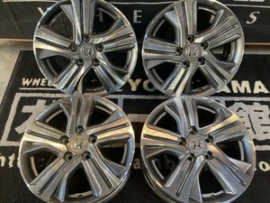 ◆SALE 1000円～ 中古!! ホイール4本SET!! ホンダ RP5後期ステップワゴン 純正 16×6J+50 114.3/5H 純正戻し 流用 スタッドレス用等へ!!