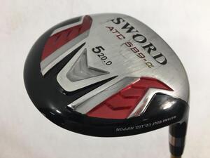 即決 中古 SWORD ATC-589-α フェアウェイ 5W Motore Speeder 589 オリジナルカーボン 20 R