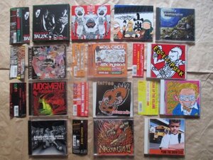 １３枚セット★【ＶＡ、オムニバス、ＢＡＬＺＡＣ、山嵐、ＡＧＧＲＥＳＳＩＶＥ　ＤＯＧＳ】★ＰＵＮＫ 関連色々 ＣＤ