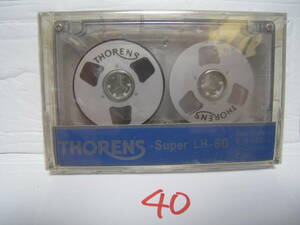 NO.40　未開封　THORENS Super LH-60　ノーマルポジション オープンリール型 カセットテープ