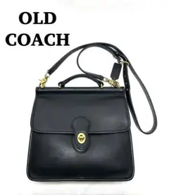 【美品】COACH オールドコーチ　ショルダーバッグ　2way　F6L-9927