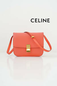 CELINE by Phoebe Philo セリーヌ フィービー ミディアム クラシック ボックス ショルダー バッグ 0521101