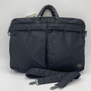 ⑧BN2994● PORTER TANKER 2WAY BRIEFCASE ポーター タンカー2wayブリーフバッグ ビジネスバッグ 622-7931 ブラック ナイロン