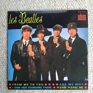 CD LES BEATLES　 from me to you/ask me why/I saw her standing there/please please me 4曲入り　コレクターズ　アイテム