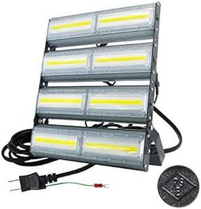 PLATINUM LED投光器,LED作業灯,400W 6300W相当 COBチップ 64000LM 240度 看板灯 街路灯 駐