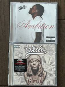 Wale 輸入盤CDアルバム２枚 Ambition と The Gifted