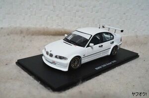 スパーク BMW 320i Super 2000 1/43 ミニカー 白 3シリーズ