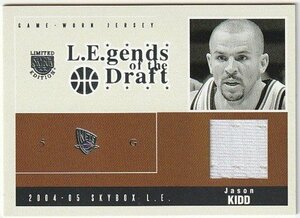 2004-04 FLEER SKYBOX LIMITED EDITION Jason Kidd Jersey Relic #/94