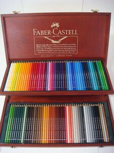 IT/L29AC-DA3 美品 FABER-CASTELL ファーバーカステル 100色 ALBRECHT DURER アルブレヒト デューラー 水彩 色鉛筆 木箱入り