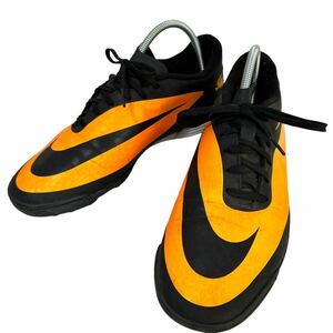 ※YM1 NIKE(ナイキ) ハイパーヴェノム フェイド サッカーシューズ フットサル 599844-008 オレンジ ブラック 28cm