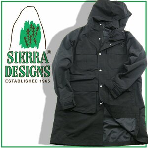 新品 【SIERRA DESIGNS × 417EDIFICE 】別注 Modified LONG MOUNTAIN PARKA 日本製 定価3万8500円 ブラック 黒 M 352169 シェラデザインズ