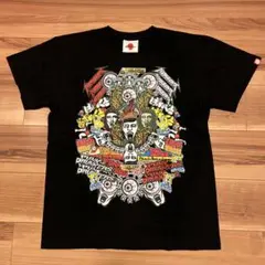 パンクドランカーズ 大量歴代ステッカー Tシャツ Lサイズ 黒