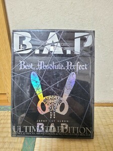 B.a.p best CD　PHOTO BOOK　GOODS　 B.A.P Best Absolute Perfect ULTIMATE EDITION初回限定盤　中古