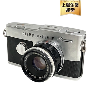 OLYMPUS-PEN FV F.Zuiko Auto-S 38mm F1:1.8 オリンパス フィルムカメラ ジャンク S9571848