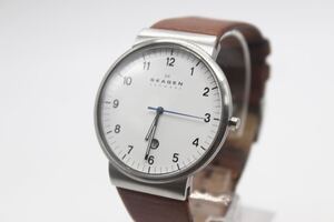 SKAGEN メンズ　腕時計　クォーツ　稼働中